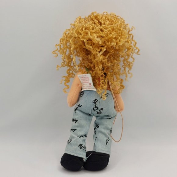 ♠️3/$30♠️ TY - Teenine Boopers Paula Plapperstasche Beanie Babies 2002 8" - Picture 5 of 6